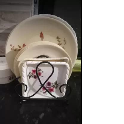 DECORASIA plate holder which adds style to your kitchen Utensil Kitchen Rack (Iron)