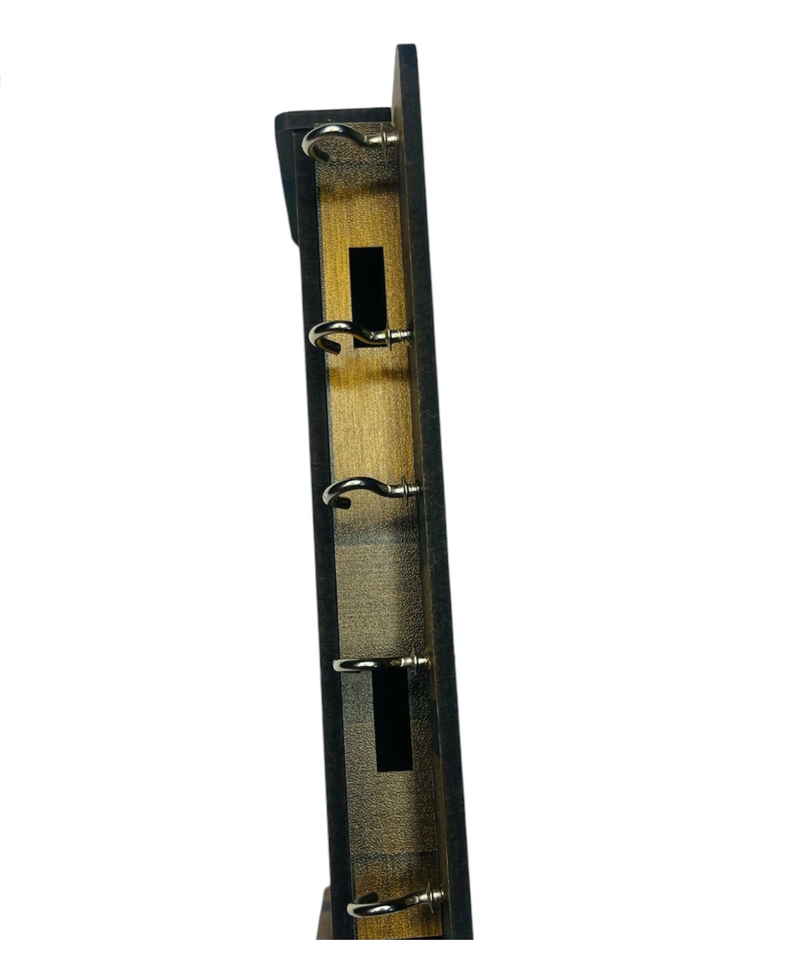 Islamic Wooden Wall Key Holder – Decorative Arabic Calligraphy Organizer