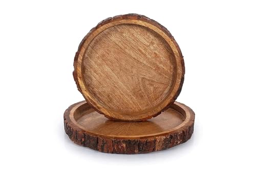 Wooden Round Tray