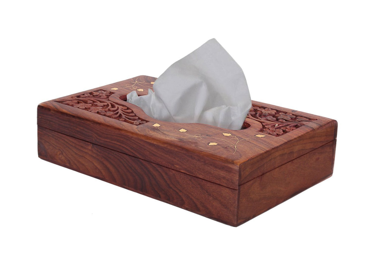 Handmade Wooden Tissue Box