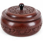 Premium Carved Finish Rosewood Roti Box