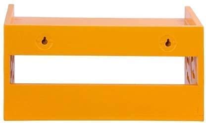 DECORASIA Wooden Beautiful WiFi Stand and Tv Set top Box Stand (Orange)