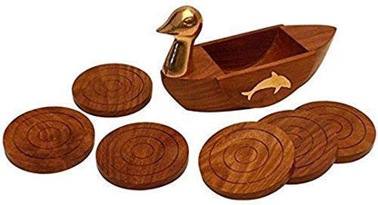Wooden Duck Coaster