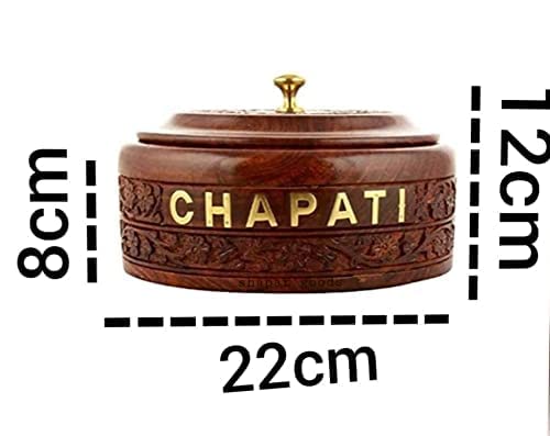 Sheesham Wood Handicraft Casserole Chapati Box