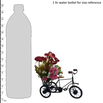 DECORASIA™ Decorative Metal Bicycle Planter | Vintage Tricycle Flower Stand