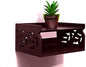 DECORASIA Wooden Beautiful WiFi Stand and Tv Set top Box Stand (Brown)