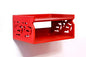 DECORASIA Wooden Beautiful WiFi Stand and Tv Set top Box Stand (Red)