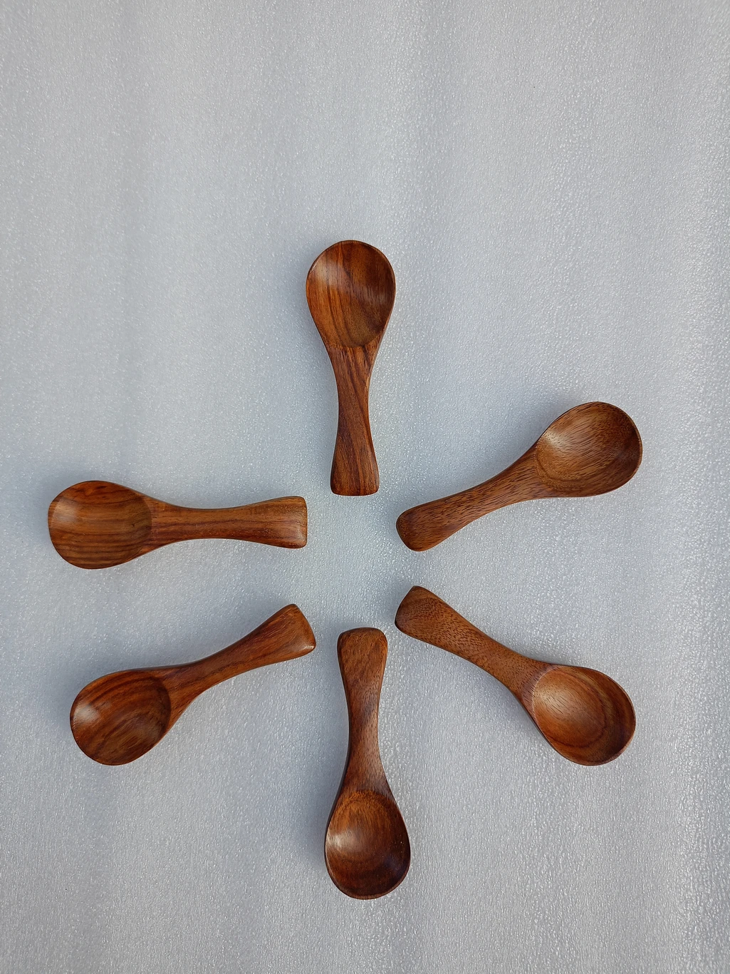 Premium Handmade Wooden Spoon Set (Set of 6)