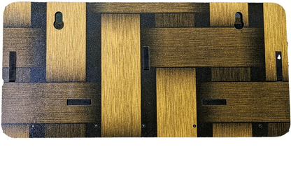 Islamic Wooden Wall Key Holder – Elegant Arabic Calligraphy Organizer
