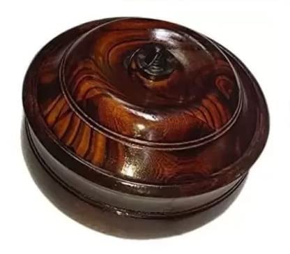 Natural Finish Wooden Chapati Box