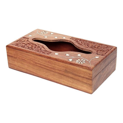 Wooden Tissue Box