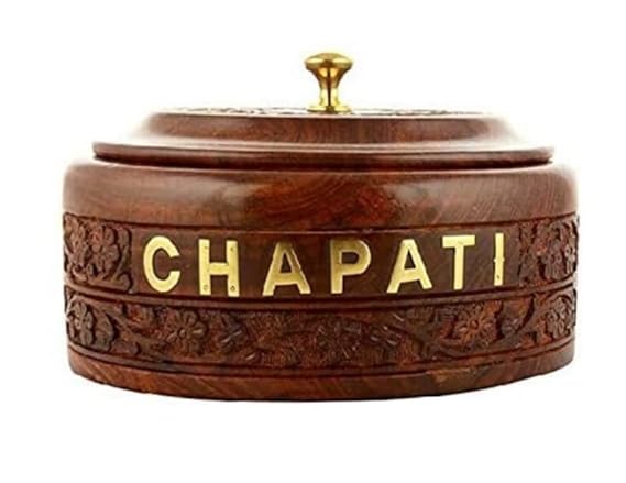Sheesham Wood Handicraft Casserole Chapati Box