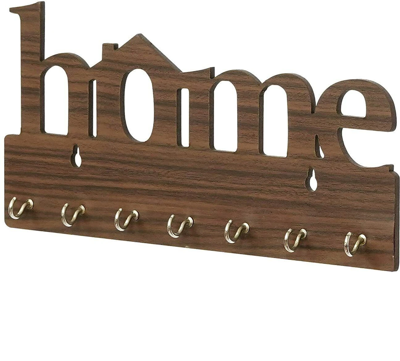 Decorasia “Home” Wooden Wall Key Holder