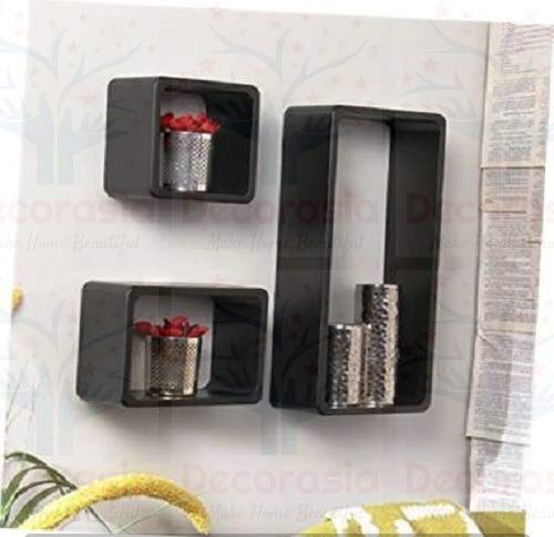 DECORASIA� Beautiful Cube Shape Wall Shelves (Set of 3)