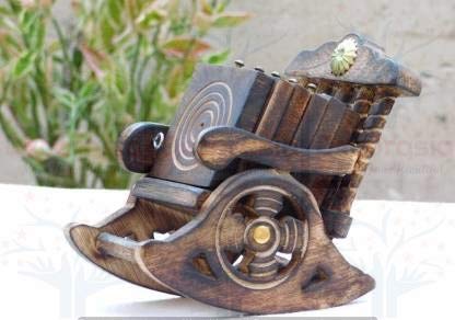DECORASIA� Beautiful Chair Shape Wooden Coaster Set of 6