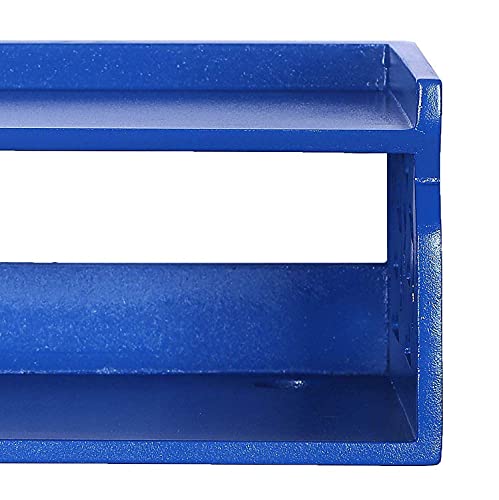 DECORASIA Wooden Beautiful WiFi Stand and Tv Set top Box Stand (Blue)