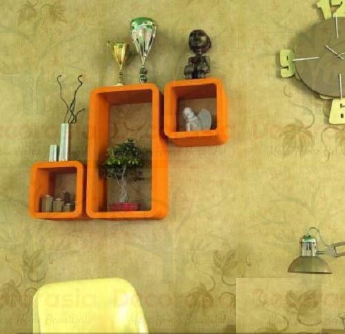 DECORASIA� Beautiful Cube Shape Wall Shelves (Set of 3)