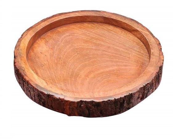 Wooden Round Tray