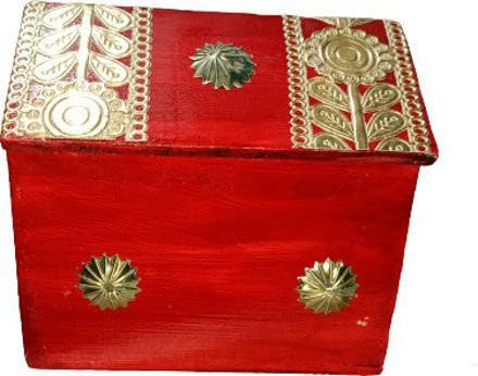 Decorasia Beautiful Wooden Money Bank for Kids with Lock & 2 Keys | Handcrafted Coin Saving Piggy Bank | Secure Wooden Gullak for Boys & Girls | Educational & Gift-Friendly