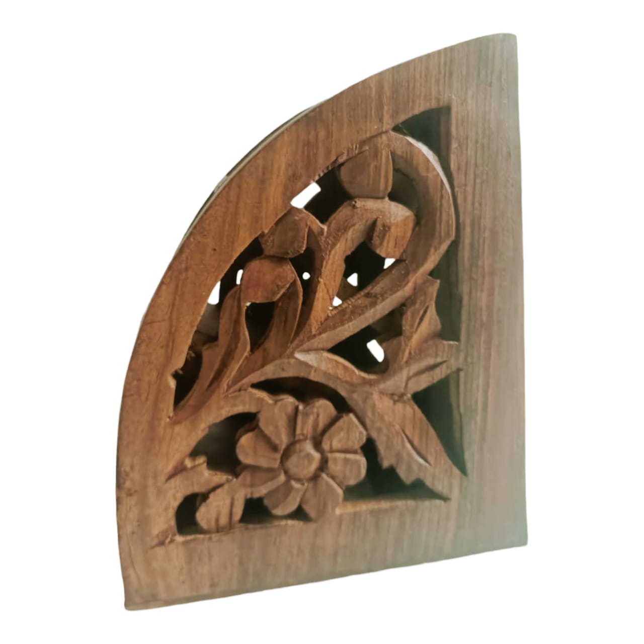 Wooden Hand carved remote stand