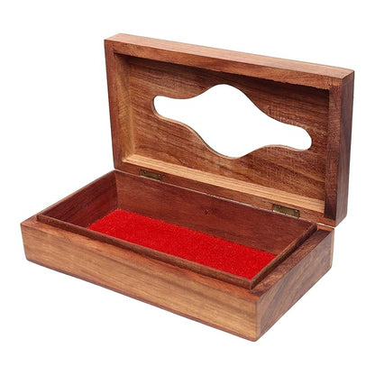 Wooden Tissue Box