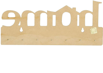 Decorasia “Home” Wooden Wall Key Holder