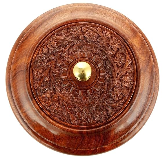 Sheesham Wood Handicraft Casserole Chapati Box