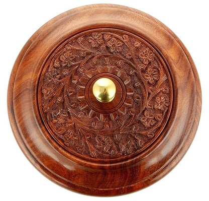 Sheesham Wood Handicraft Casserole Chapati Box