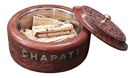 Sheesham Wood Handicraft Casserole Chapati Box